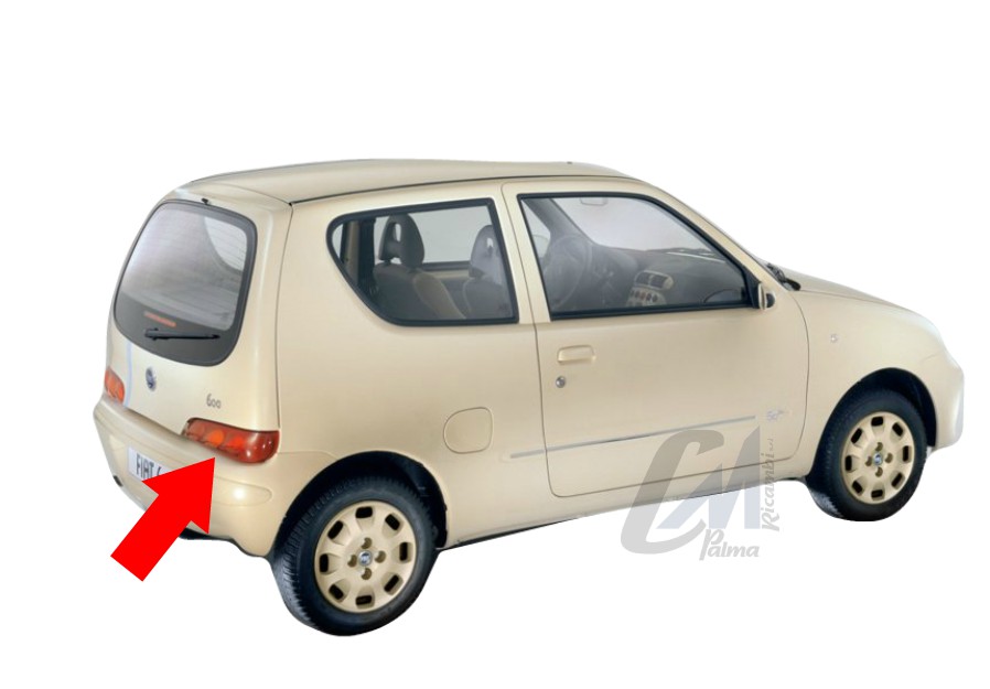 Terzo stop Fiat 600 98>10